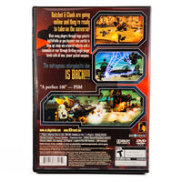 Ratchet Clank Up Your Arsenal PlayStation 2 Good - Game Case Rear Artwork
