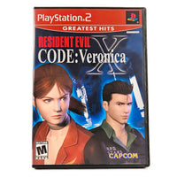 Resident Evil Code Veronica X Greatest Hits PlayStation 2 Good - Front Cover Art Shown