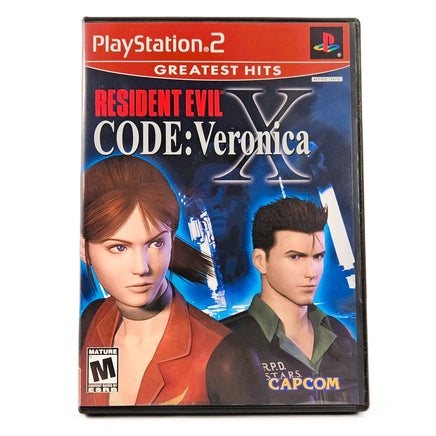 Resident Evil Code Veronica X Greatest Hits PlayStation 2 Good - Front Cover Art Shown