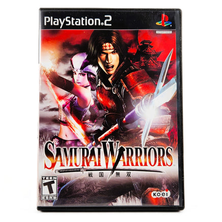 Samurai Warriors PlayStation 2 Good - Front Cover Of Game Case