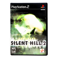 Silent Hill 2 for PlayStation 2 - Official Konami release front label artwork view, like new CIB condition