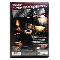 Silent Hill 4: The Room for PlayStation 2 - Back label and barcode area, good condition