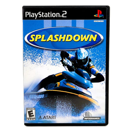 Splashdown for PlayStation 2 - Front cover art shown, very good condition