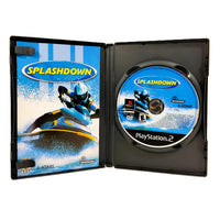 Splashdown for PlayStation 2 - Disc and manual inside case, very good condition