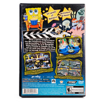 Spongebob Squarepants Lights Camera Pants Greatest Hits PlayStation 2 Good - Game Case Back Cover