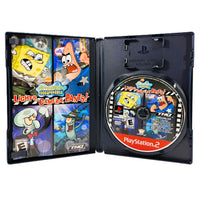 Spongebob Squarepants Lights Camera Pants Greatest Hits PlayStation 2 Good - Disc And Manual Inside Open Case