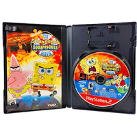 Spongebob Squarepants The Movie Greatest Hits PlayStation 2 Good - Open Case Displaying Game Contents