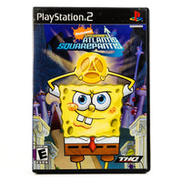 Spongebobs Atlantis Squarepantis PlayStation 2 Good - Front Cover Of Game Case