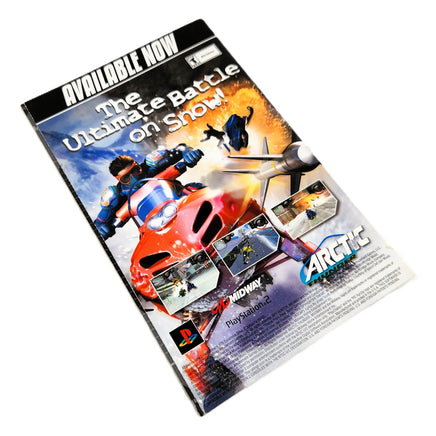 Spy Hunter [Greatest Hits] PlayStation 2 - Authentic instruction booklet rear cover shown, very good condition