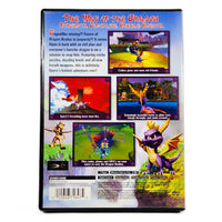 Spyro Enter The Dragonfly Bonus Cd Bundle PlayStation 2 Very Good - Game Case Rear Artwork