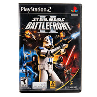Star Wars Battlefront 2 PlayStation 2 Good - Game Case Front Cover