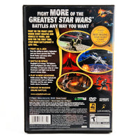 Star Wars Battlefront 2 PlayStation 2 Good - Game Case Back Cover