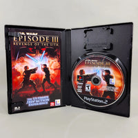 Star Wars Episode III: Revenge of the Sith for PlayStation 2 - Complete in box with disc & manual, like new condition