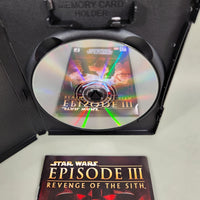 Star Wars Episode III: Revenge of the Sith for PlayStation 2 - Close-up view of scratch-free disc surface, like new condition