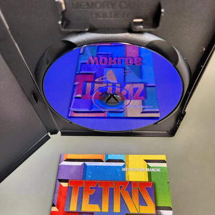 Tetris Worlds for PlayStation 2 - Reflective scratch-free disc underside, very good condition