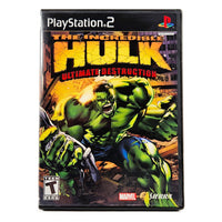The Incredible Hulk Ultimate Destruction PlayStation 2 Very Good - Authentic Front Cover Art