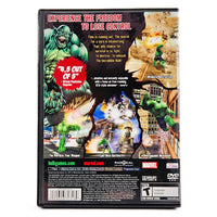 The Incredible Hulk Ultimate Destruction PlayStation 2 Very Good - Authentic Back Cover Art