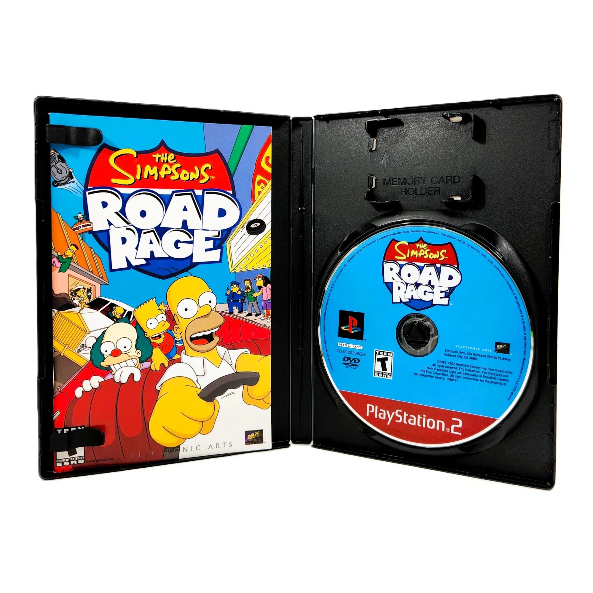 The Simpsons: Road Rage – CIB Copy PS2 | Manual & Case| Retro Game Fan