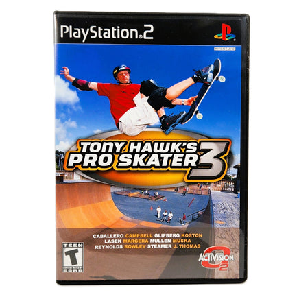 Tony Hawks Pro Skater 3 PlayStation 2 Good CIB - Front Cover Art Shown