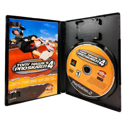 Tony Hawks Pro Skater 4 PlayStation 2 Very Good CIB - Inside Contents With Disc & Manual