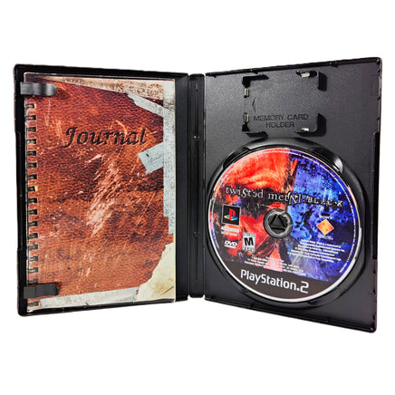 Twisted Metal Black PlayStation 2 Good - Inside Contents With Disc & Manual