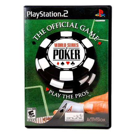 World Series of Poker for PlayStation 2 - Front box artwork, good condition