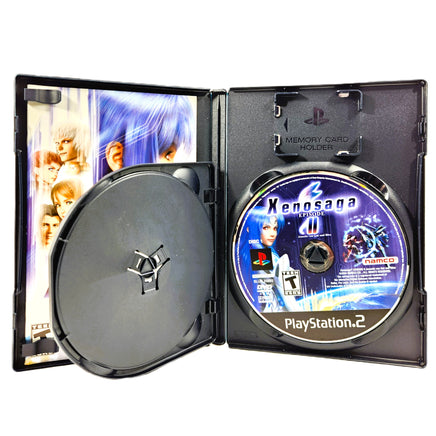 Xenosaga Episode II PlayStation 2 Very Good CIB - Open Case With Disc 1 Shown