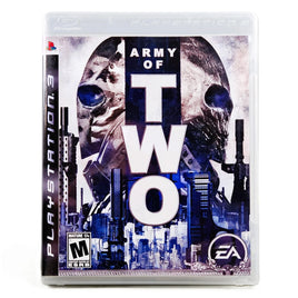 Army Of Two PlayStation 3 Very Good - Front Cover Design Of Retail Game Case