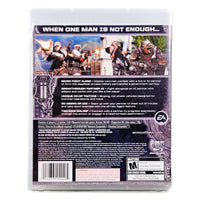 Army Of Two PlayStation 3 Very Good - Back Side Of Retail Case With Full Artwork