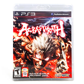 Asura's Wrath PlayStation 3 Very Good CIB - Front Cover Design Of Retail Game Case