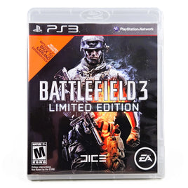 Battlefield 3 Limited Edition PlayStation 3 Good - Official Front Artwork Of Physical Release