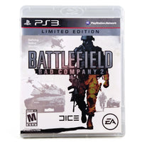 Battlefield Bad Company 2 Limited Edition PlayStation 3 Very Good - Original Cover Illustration Of Game Case