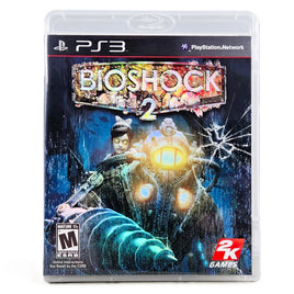 Bioshock 2 PlayStation 3 Like New CIB - Retail Packaging Front View Showing Artwork