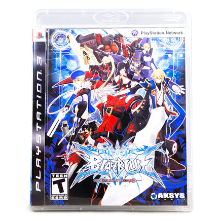 Blazblue Calamity Trigger PlayStation 3 Good CIB - Official Front Artwork Of Physical Release
