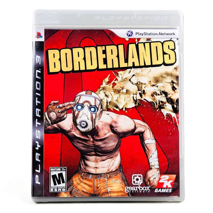 Borderlands PlayStation 3 Good CIB - Main Cover Art From Official Case Design