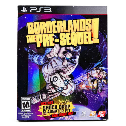 Borderlands The Pre-sequel PlayStation 3 Like New CIB - Authentic Slipcase Front Panel Shown