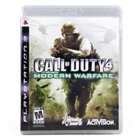 Call Of Duty 4 Modern Warfare PlayStation 3 Good CIB - Front Cover Design Of Retail Game Case