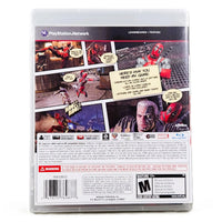 Deadpool PlayStation 3 Very Good CIB - Original Packaging Back View Of Physical Copy
