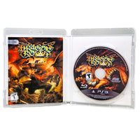 Dragon's Crown PlayStation 3 Good CIB - Inside Retail Case Displaying Game Contents