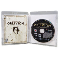 Elder Scrolls IV Oblivion Game Of The Year PlayStation 3 Like New CIB - Open Retail Case Displaying Original Inserts