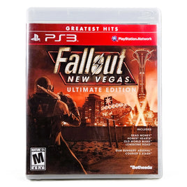 Fallout New Vegas Ultimate Edition Greatest Hits PlayStation 3 Very Good CIB - Original Cover Illustration Of Game Case