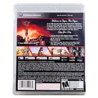 Fallout New Vegas PlayStation 3 Very Good CIB - Authentic Retail Back Panel With Description Text