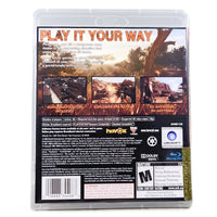 Far Cry 2 PlayStation 3 Good CIB - Game Case Rear Side Featuring Artwork And Text