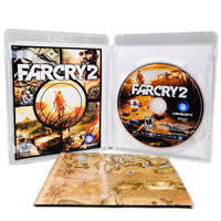 Far Cry 2 PlayStation 3 Good CIB - Disc And Instruction Manual Shown Inside Case with fold out world map