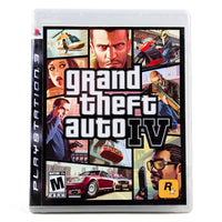 Grand Theft Auto IV PlayStation 3 Very Good CIB - Retail Front Artwork Highlighting Title