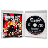 Green Day Rock Band PlayStation 3 Very Good CIB - Complete-In-Box View With Disc And Booklet