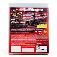 Guitar Hero III Legends Of Rock NFR PlayStation 3 Good CIB - Authentic Retail Back Panel With Description Text