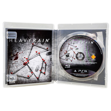 Heavy Rain PlayStation 3 Very Good CIB - Open Packaging With Authentic Disc And Instruction Manual Insert