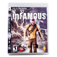 Infamous PlayStation 3 Very Good CIB - Front-Facing Image Of Authentic Game Box