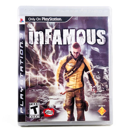 Infamous PlayStation 3 Very Good CIB - Front-Facing Image Of Authentic Game Box